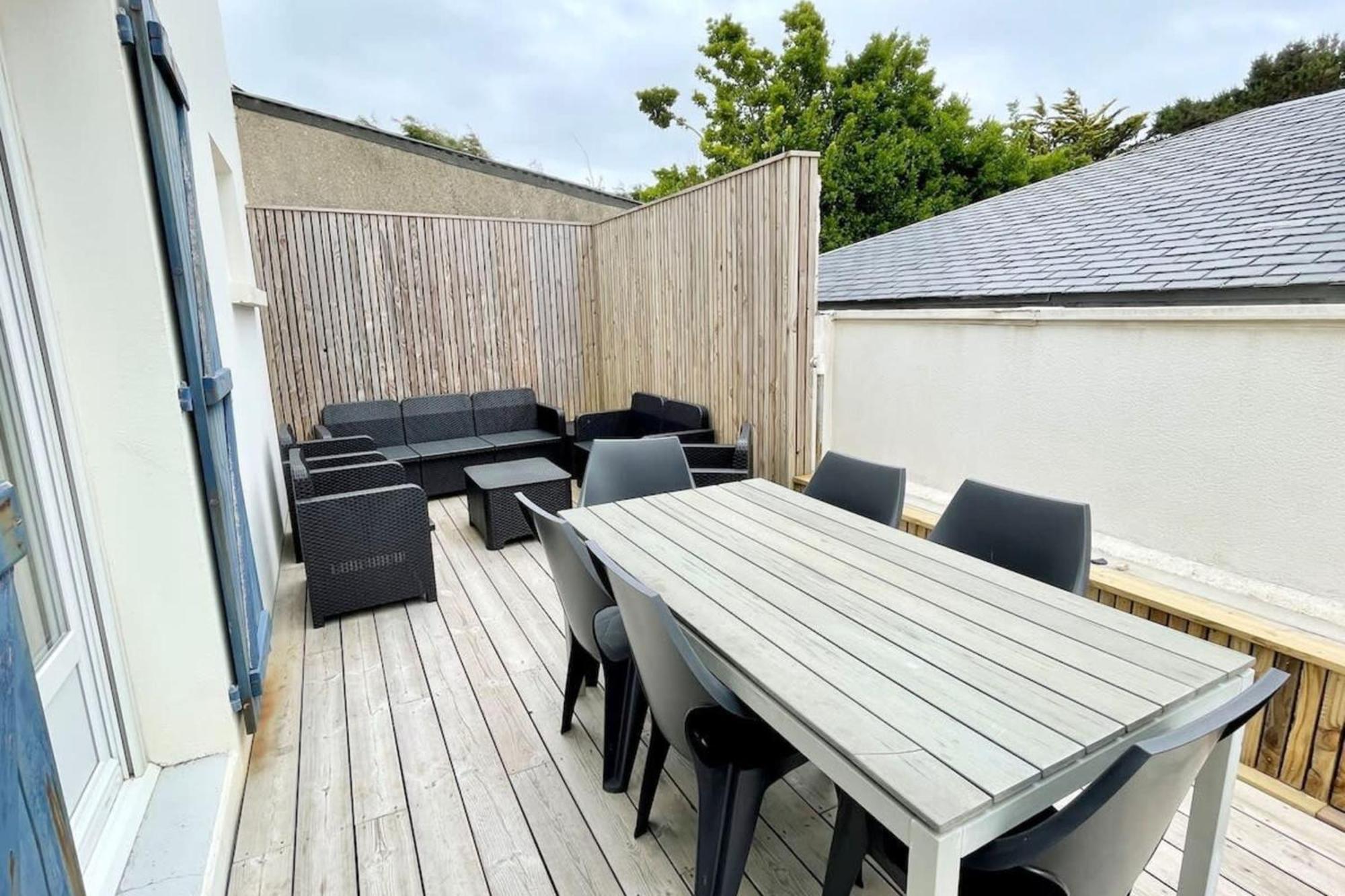 Maison De Pecheur Cocooning 150M Du Port Ploemeur Dış mekan fotoğraf